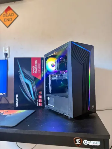 PC Gamer XEON 2650 + RX 6600 