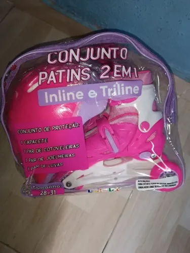 Patins infantil menina 