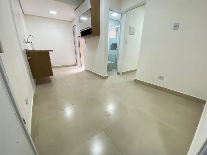 Apartamento com 1 Quarto e Quintal para Alugar no Belém SP