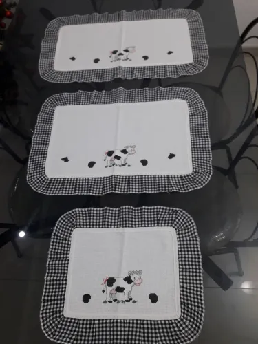 Jogo de toalhinhas
