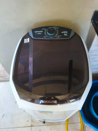 Tanquinho de lavar Roupa Suggar Lavamax Eco 10 kg super novo