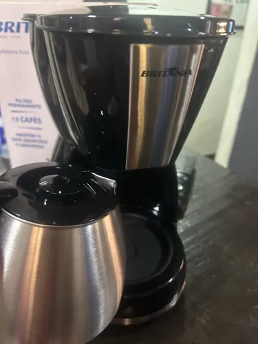 Cafeteira NOVA Britânia 15 cafés INOX 