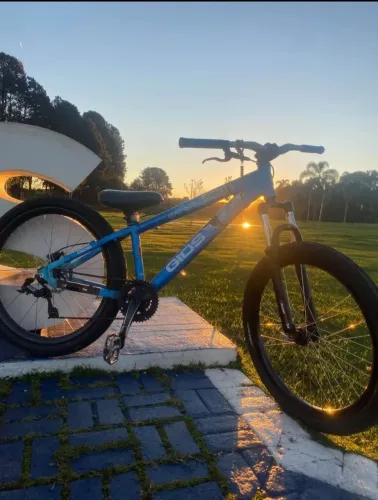 Bike Gios 4Tricks Aro 26 Azul - Suspensão Absolute