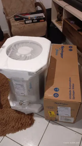 Ar-condicionado Midea frio 9000btu.