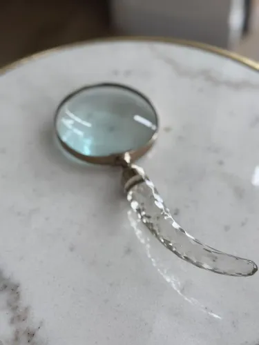 Lupa decorativa Cristal 