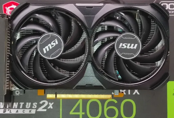 RTX 4060 8gb Ventus 2X OC MSI (Semi nova + NF + Garantia)