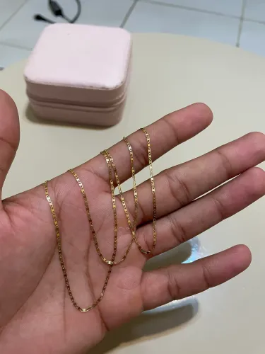Corrente feminina em Ouro 18k