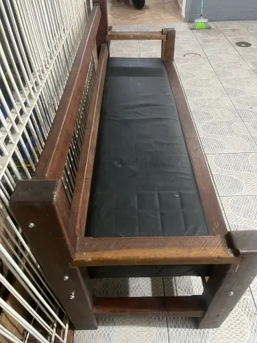Sofá rústico