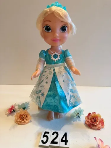 BONECA ELZA JAKKS PACIFIC CANTA E ACENDE O VESTIDO 34 CM