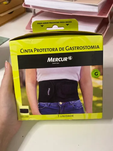Cinta protetora de gastrostomia