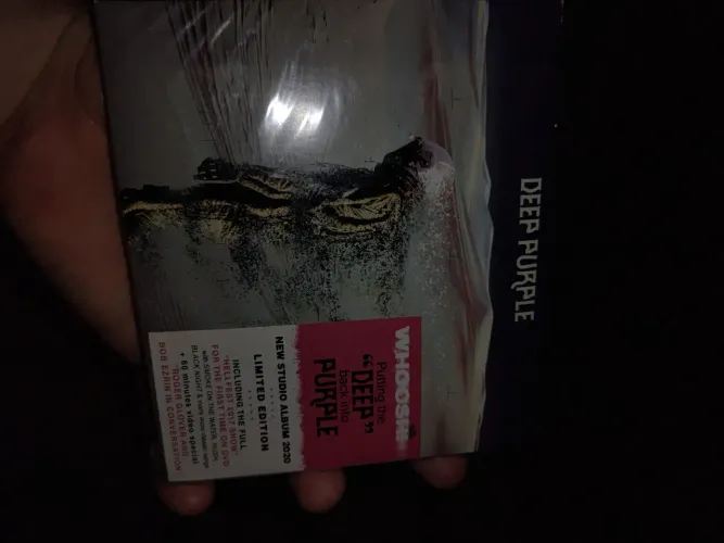 Cd deep purple - woosh ! Limited edition (lacrado)