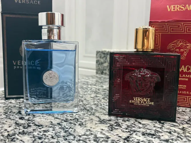 Versace eros flame e Versace pour homme