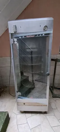 Negócio completo de frango assado.