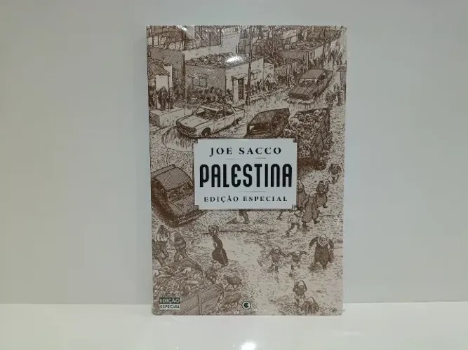 Livro HQ Palestina - Joe Sacco - Lacrado