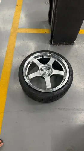 RODAS ADVAN GT ARO 17 4x100 C/ PNEUS 195/40/17