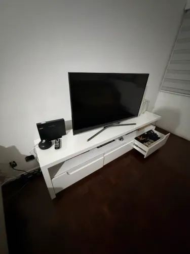 Rack para TV branco