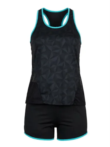 Conjunto de academia - short e blusa - tamanho P/M
