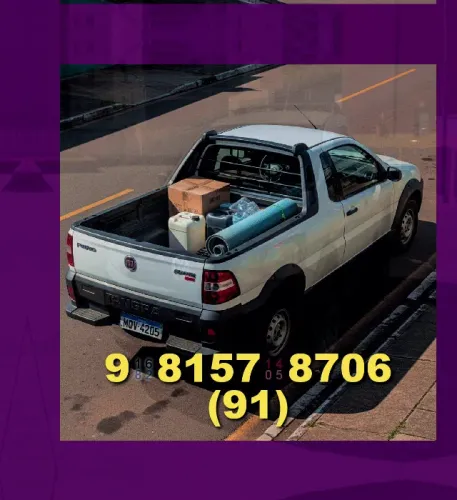 Frete com André - Transporte Seguro e Confiável, Rastreamento Completo (91) 9.8157+8706