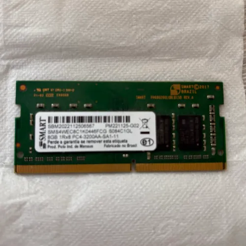 Memória DDR4 8gb - Notebook