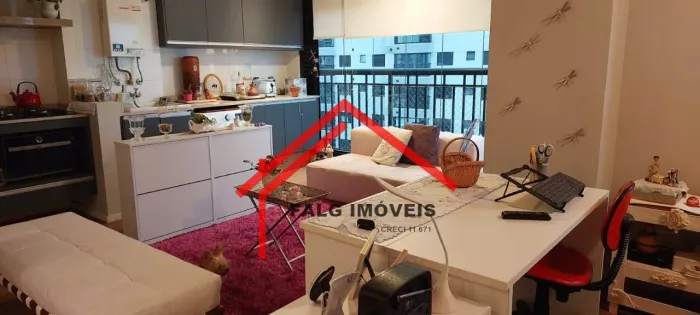 Apartamento para locação no Continental, Osasco-SP: 1 quarto, 1 sala, 1 banheiro, 1 vaga d