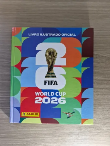 Álbuns de figurinhas Copa do Mundo 2026 e 2022