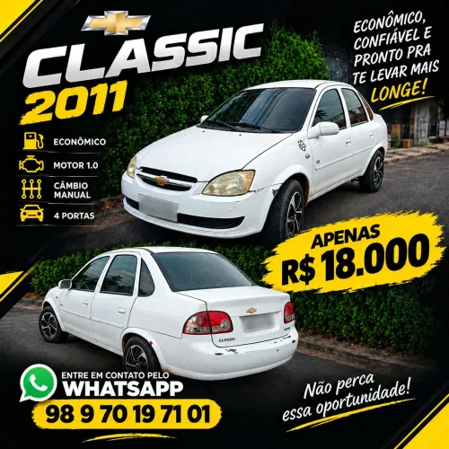 Chevrolet Classic Life/ls 1.0 VHC Flexp. 4P 2012