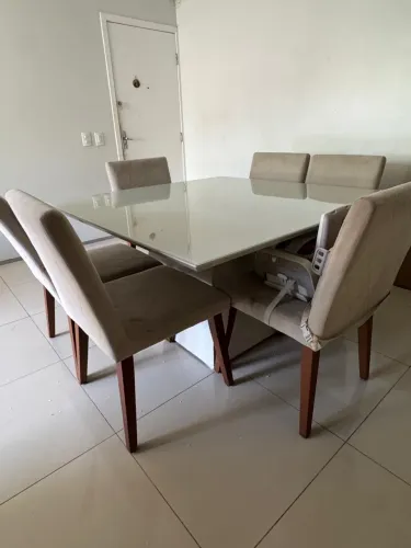 Conjunto de mesa sala de jantar