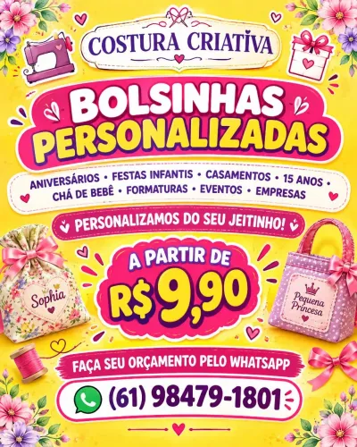 Presente aniversário convidados lembrança