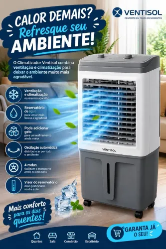 Climatizador ventisol 60L