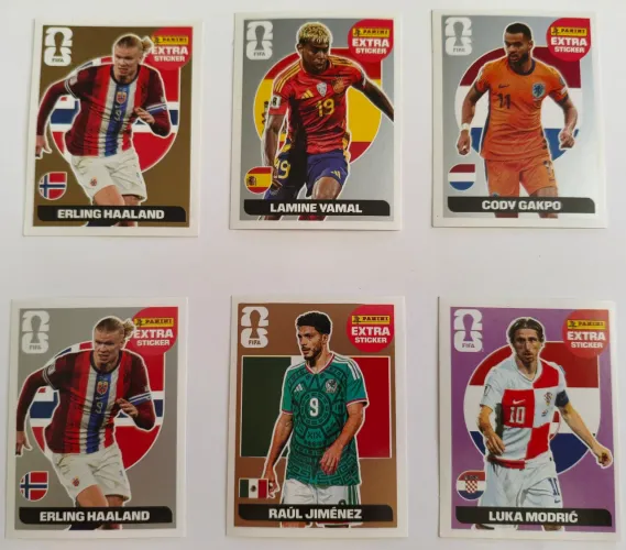 Vendo/Troco/Negócio Figurinhas Extras do Álbum da Copa do Mundo 2026 Panini.