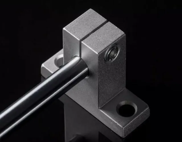 Suporte Para Eixo Linear Aluminio 10mm Sk10 Cnc Arduino Automação Robotica COD-CP189 