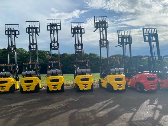 Empilhadeira nova zero Hyster Yale Clark Toyota