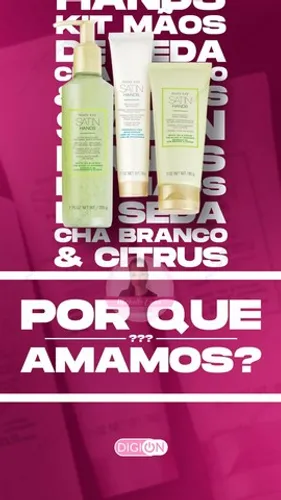 Kit mãos de seda Mary Kay.