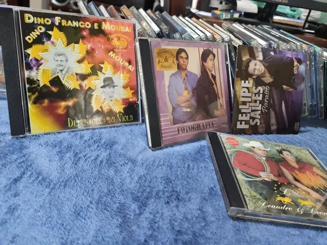 Cds sertanejo raros e comuns mais de 500 cds 