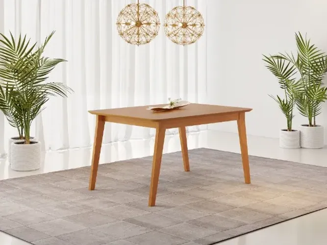 Mesa de Jantar Elegance 1.20m×0.80m Cinamomo Até 12x S/ Juros
