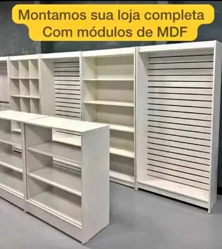 Loja completa com moveis de qualidade 100% MDF