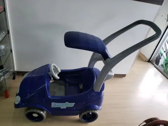 Carrinho Roller Baby Soft Azul