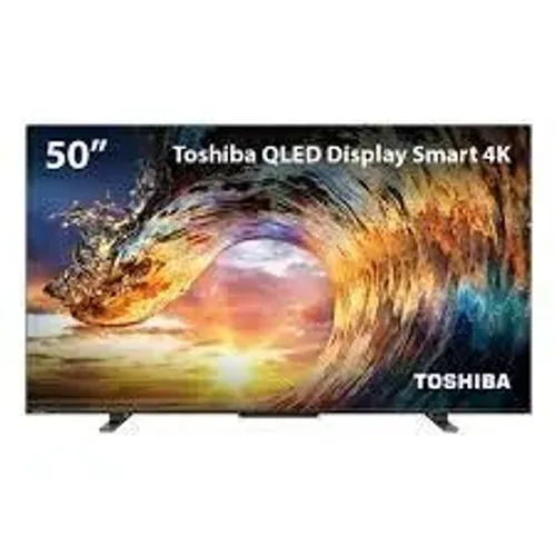 Loja MP Imports: Smart Tv Qled 50'' 4K Toshiba 50M550LS ViDAA 3 Hdmi 2 usb Wi-Fi