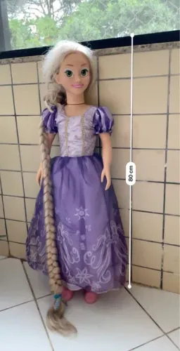 Boneca Rapunzel Disney Original Grande