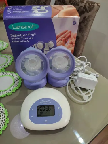 Bomba tira-leite elétrica dupla Signature Pro lansinoh