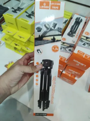 Tripé 1,5M - Para Gravações e Fotos 