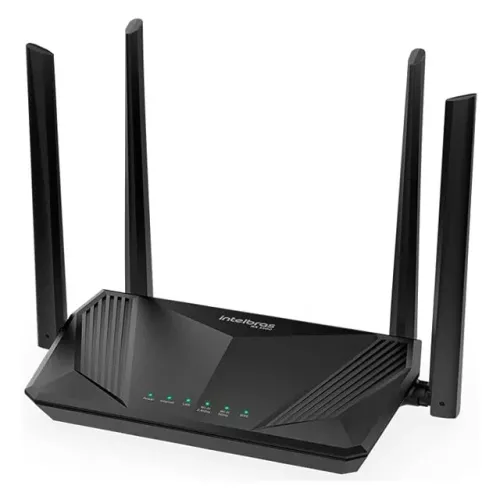 Roteador Wi-Fi 5GHz Intelbras W6-1500 5GHz: 1200Mbps e 2.4GHz: 300Mbps - WZetta