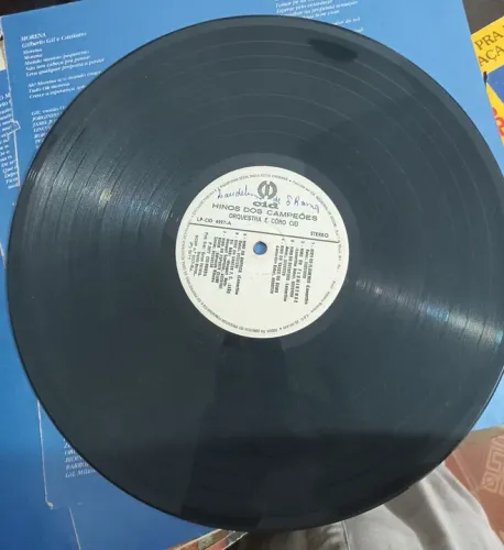Disco vinil Hinos dos Campeões