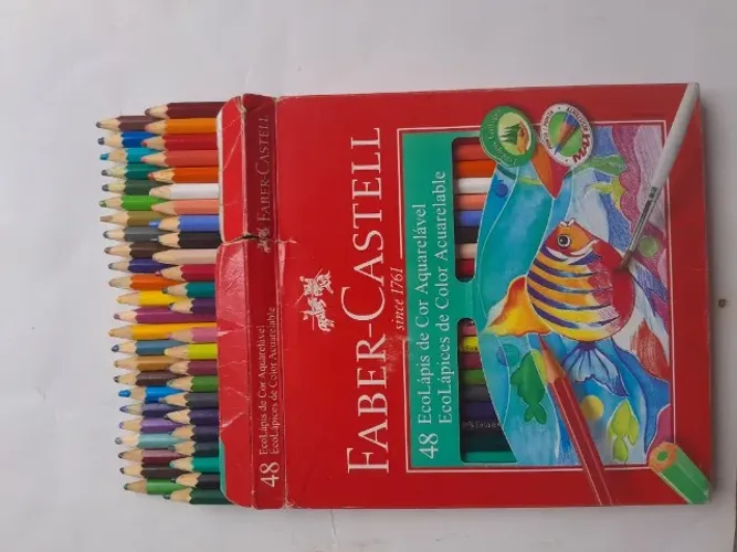 Caixa de lápis de cor Aquarelável 