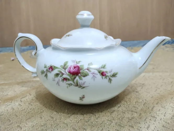 Bule de chá porcelana 