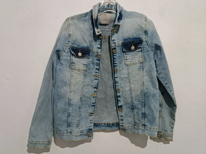 Jaqueta Jeans Feminina Kids Deni Girls