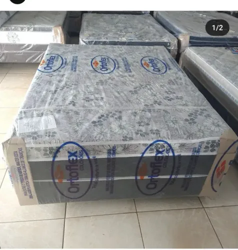 CAMA BOX CASAL ESPUMA SELADA NOVA ALTO PADRÃO