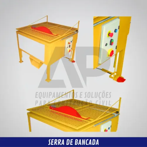 Serra de Bancada Normatizada para Obras - Trifásica