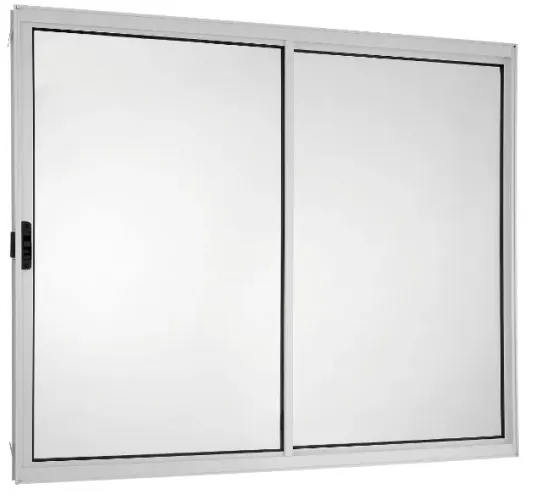 Fabricamos Janela Aluminio 2 folhas 100x120 Branco