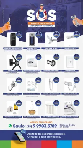 INSTALAÇÃO FECHADURA ELETRÔNICA